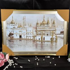 Sikh Religious Dashboard Frame- Golden Temple