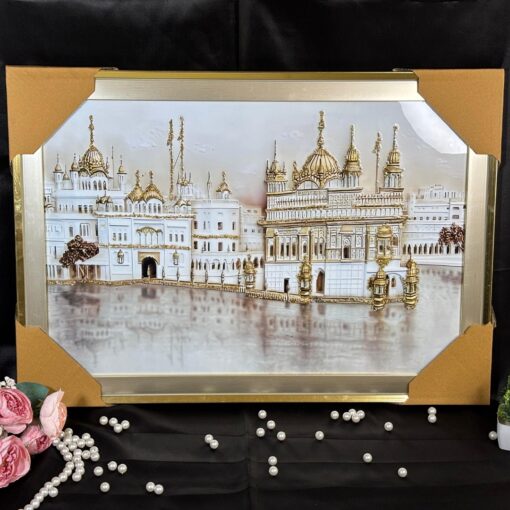 Sikh Religious Dashboard Frame- Golden Temple