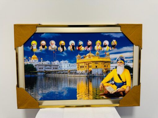 Sikh Religious -Wall Photos- Golden Temple & Sikh Gurus - Image 2