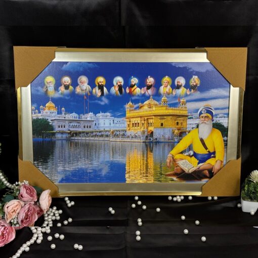 Sikh Religious -Wall Photos- Golden Temple & Sikh Gurus