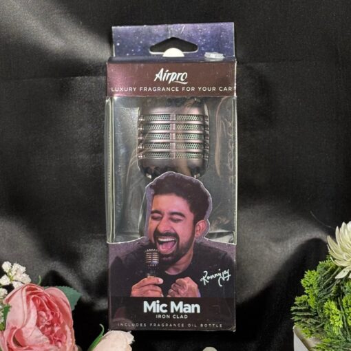 Airpro Mic Man – Iron Clad Car Air Freshener