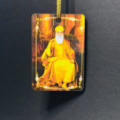 Two-Sided uru Nanak Dev Ji - Mirror Hanging