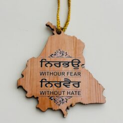 Punjab-shaped Dashboard Mirror Hanging