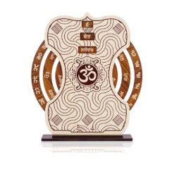 Om Punjabi Wooden Calendar, Calendar of lifetime