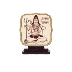 Wooden Lord Shiva - Dashboard Frame