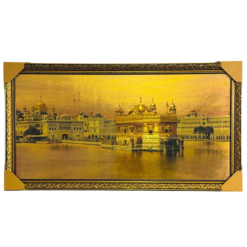 Golden Temple Decorative Frame – Premium Wall Art