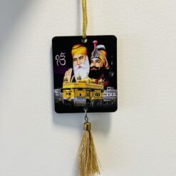 Car Hanging – Guru Nanak Dev Ji & Guru Gobind Singh Ji with Golden Temple