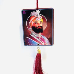 Car Hanging - Guru Gobind Singh Ji  with Tassel