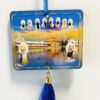Golden Temple & Sikh Gurus Car Hanging with Tassel