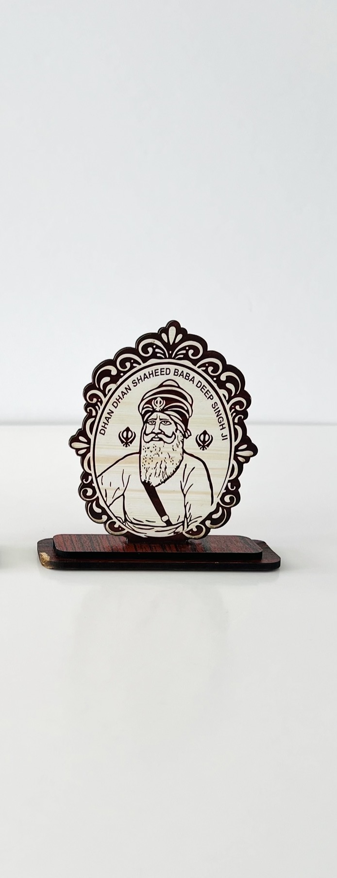 Baba Deep Singh Ji Dashboard Frame