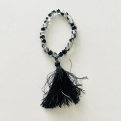 Crystal Bead Simrana| Jap Mala | Black Beads
