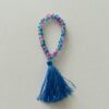 Crystal Bead Simrana |Jap Mala | Blue & Pink Beads