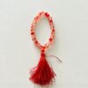 Crystal Bead Simrana |Jap Mala | Red Beads