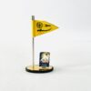 Dashboard Saffron Nishan Sahib with Baba Deep Singh Ji Photo