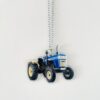 Blue Swaraj Tractor Car Hanging