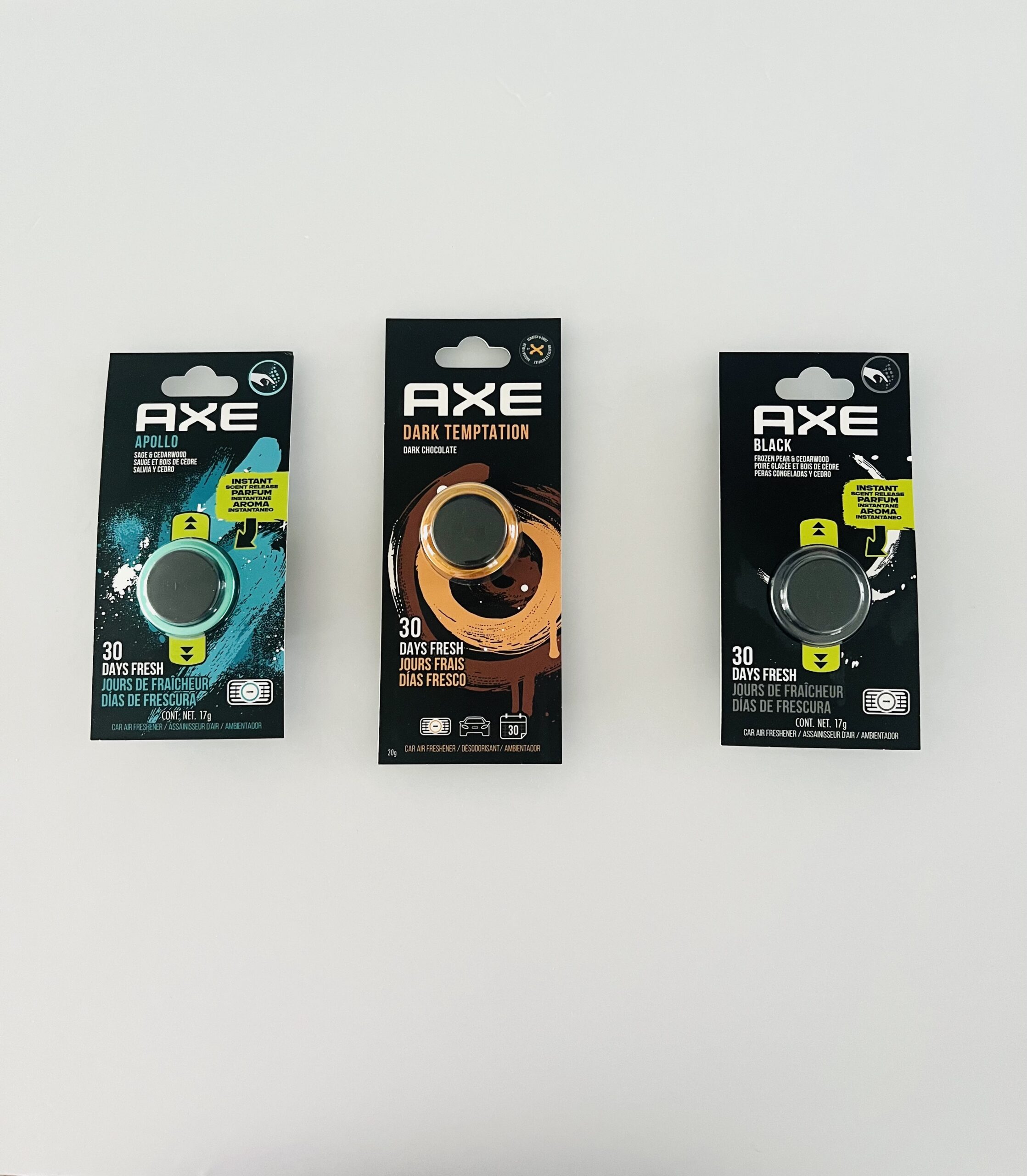 AXE Apollo Car Air Freshener – Sage & Cedarwood - Image 2